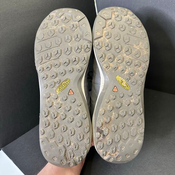 Keen Womens size 12 Explore Vent Hiking Shoe Steel Grey/Holiday KonnectFit - Picture 10 of 12